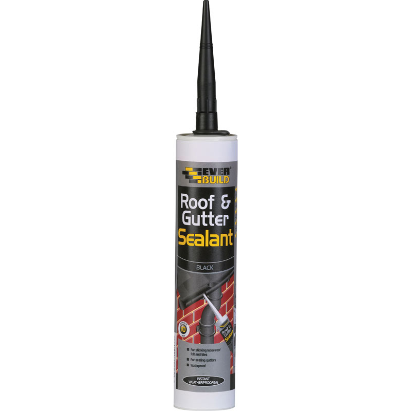 Blk Roof & Gutter Sealant