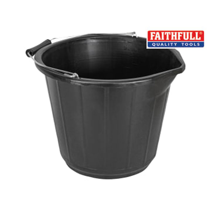 3 Gallon Blk Bucket