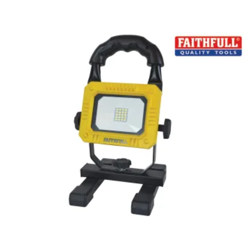 Faithfull Rechargeable Floodlight 10W