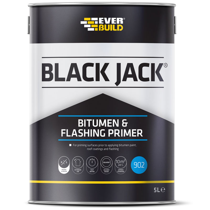 902 Blk Bitumen & Flashing Primer 5Ltr