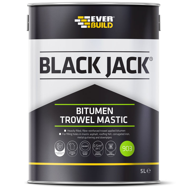 903 Bitumen Trowel Blk Mastic 5Ltr