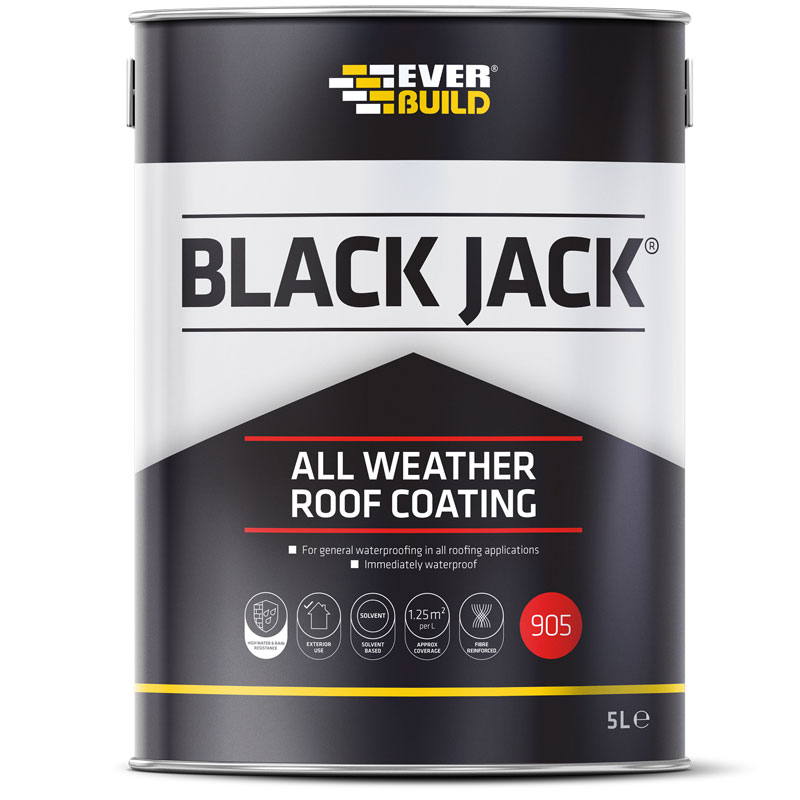 905 All Weather Roof Blk Coating 5Ltr