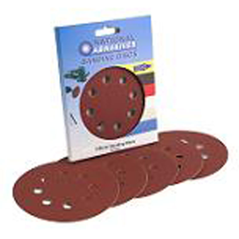 125mm H/L 8 Hole Sand Disc Fine