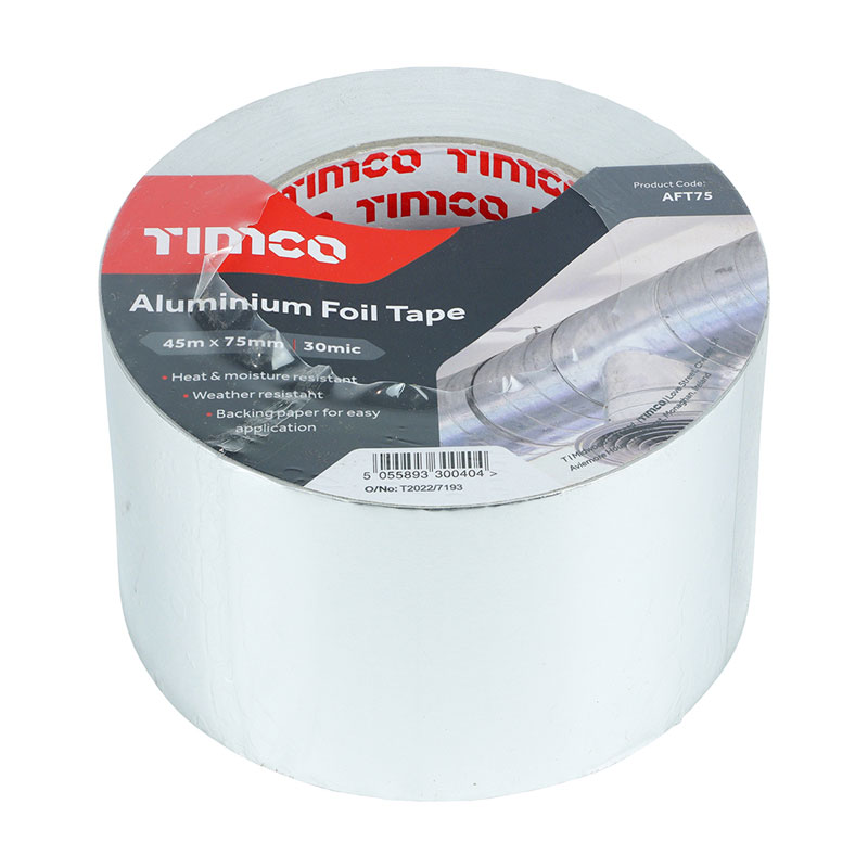 75mm Aluminium Foil Tape 45M