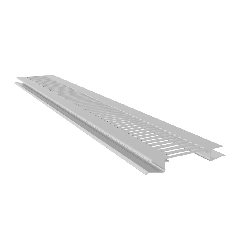 Double Edged Soffit Ventilator White 5M