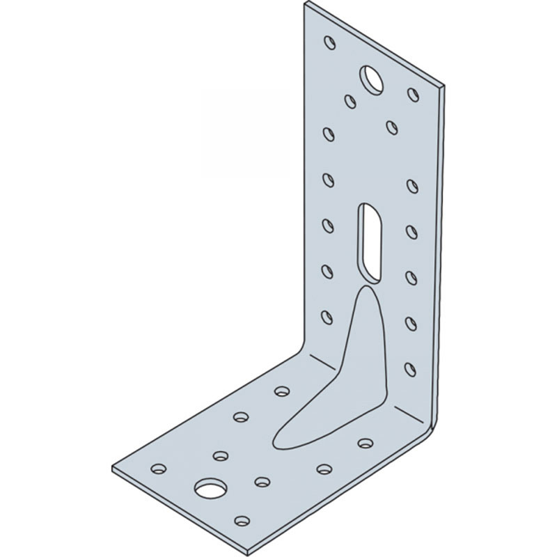 Ribbed Angle Bracket 150x90x65 E9S/2.5