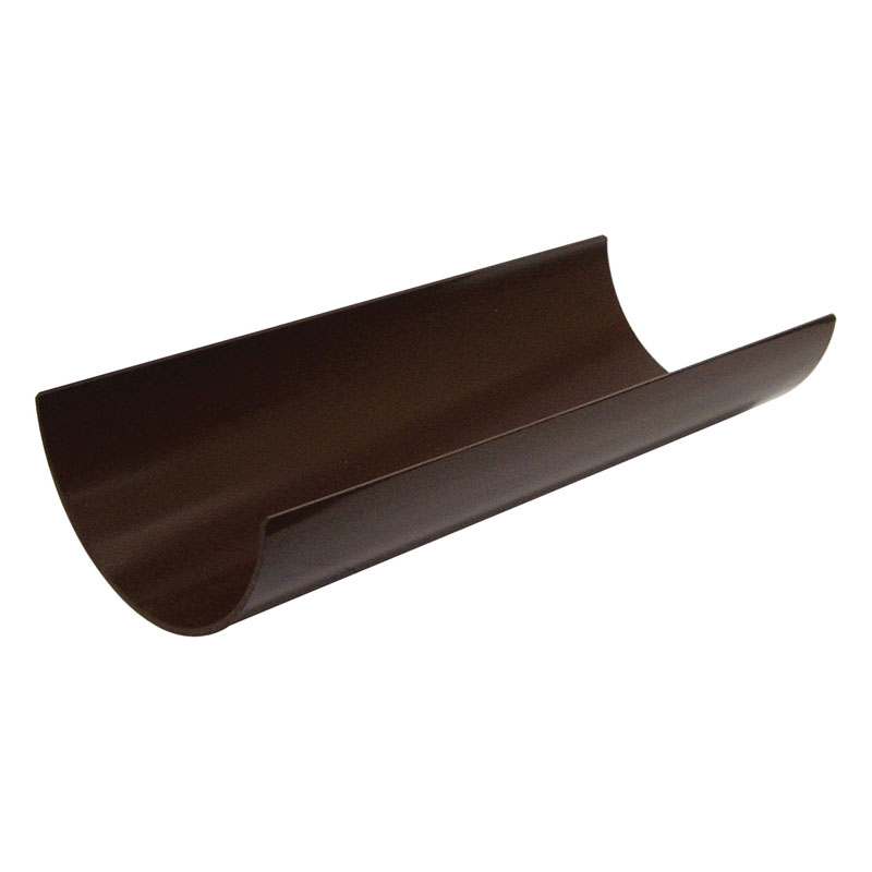 Brn 112/68mm 1/2 Rd Gutter 4m  Rg4Br