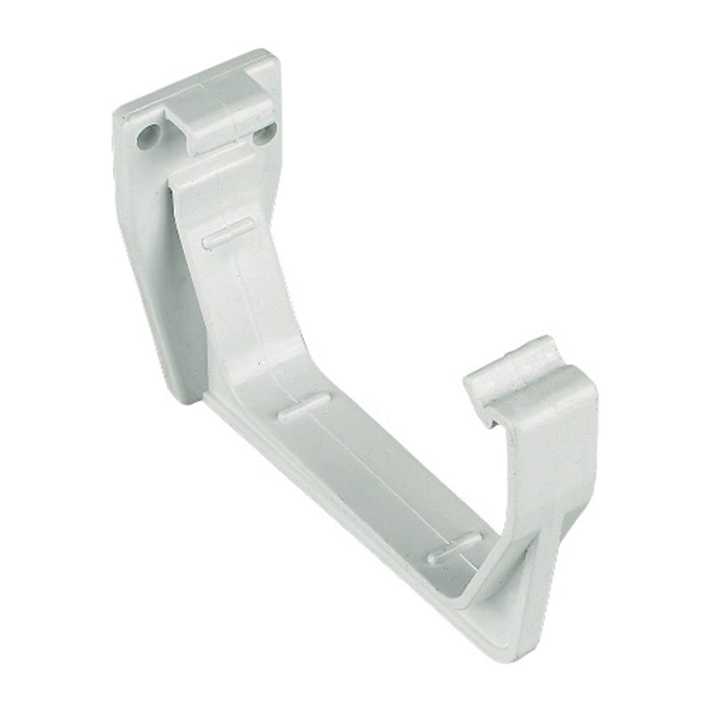 White Sq Fascia Bracket  Rks1W