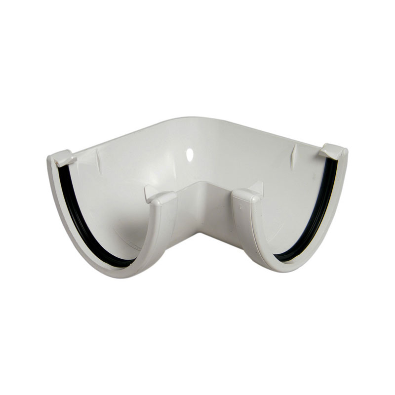 White Hi-Cap 90° Angle  Rah1W