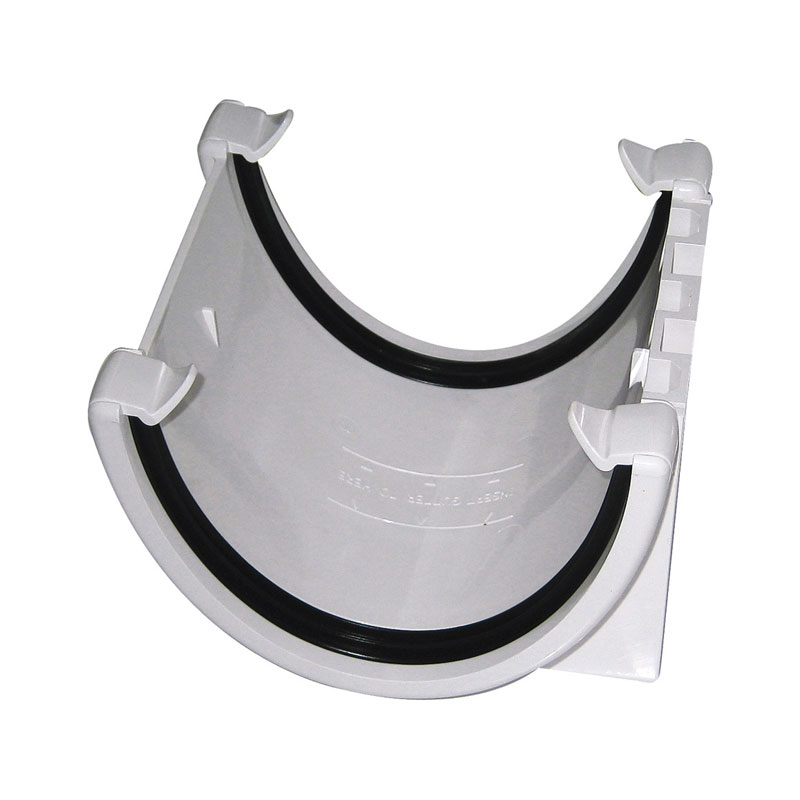 White Hi-Cap Union Bracket  Ruh1W