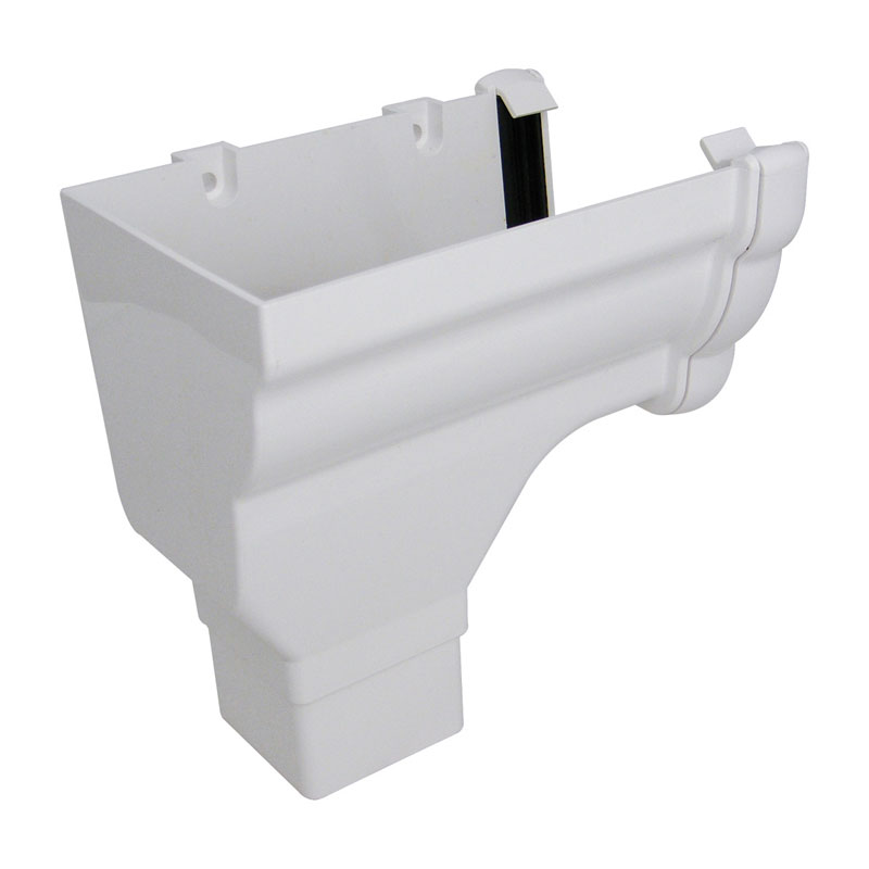 White Niagara Ogee Stopend Outlet L/H