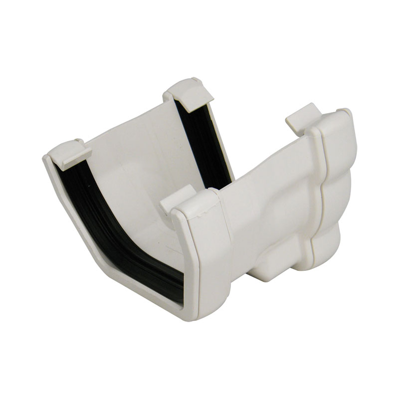 White Niagra Ogee To Sq Adaptor L/H  Rns4
