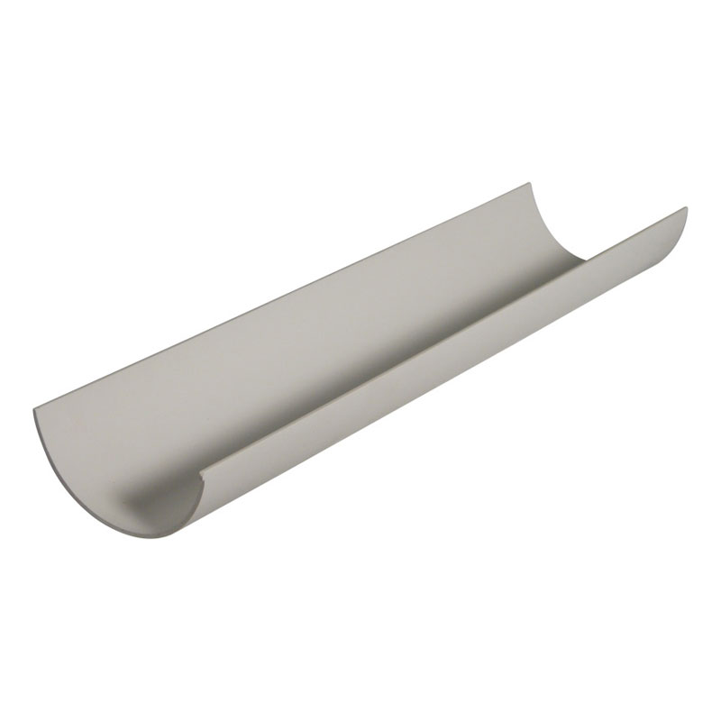 White Mini Line 76mm 1/2 Rd Gutter 2m  Rg