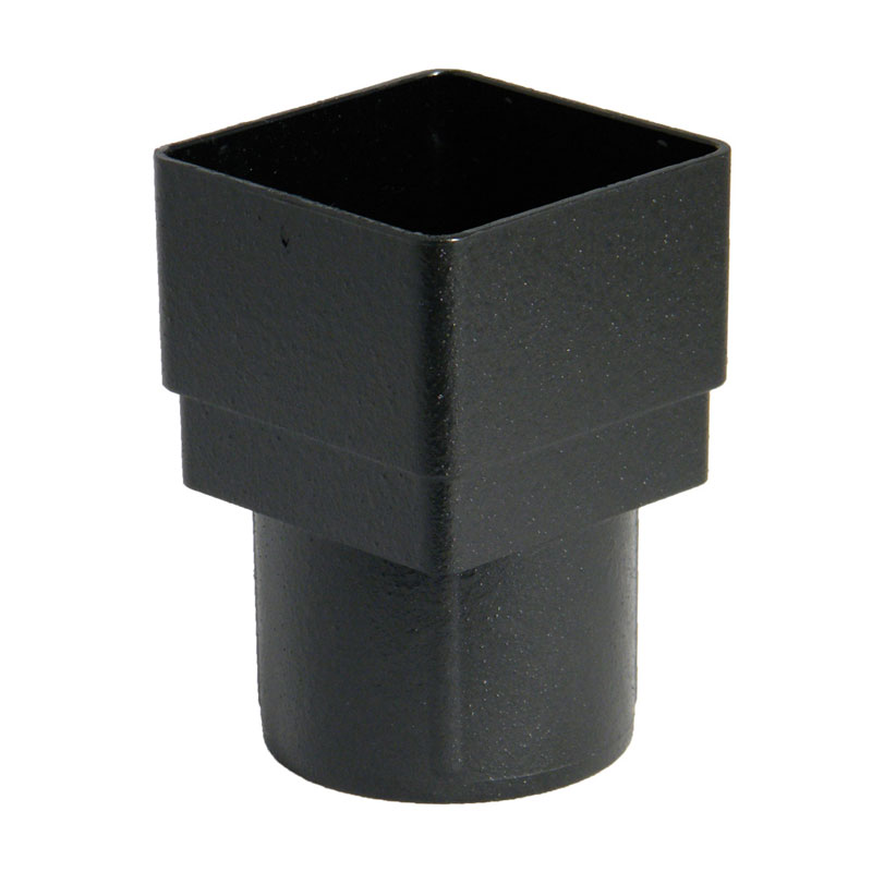 Cast Iron Style Rd Sq To Rd Adaptor  Rds2