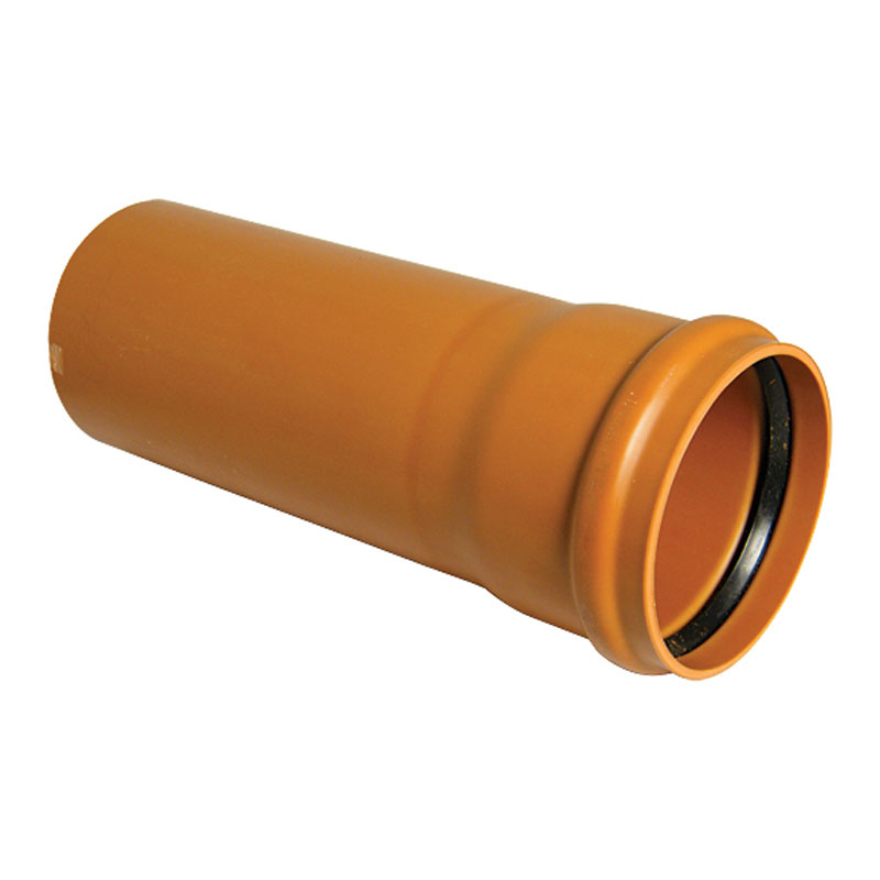 B S Single Socket Pipe 3m x 110 mm  D143