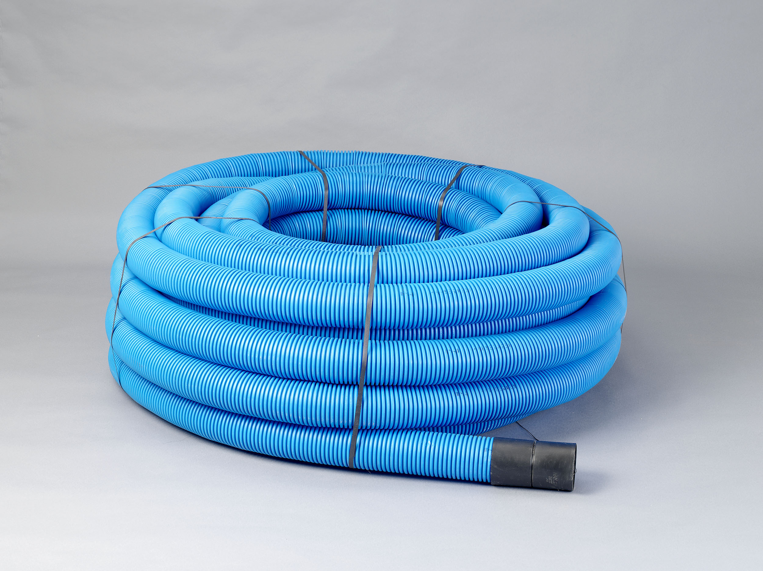 50/63mm x 50m Water Blue Twinwall Coil