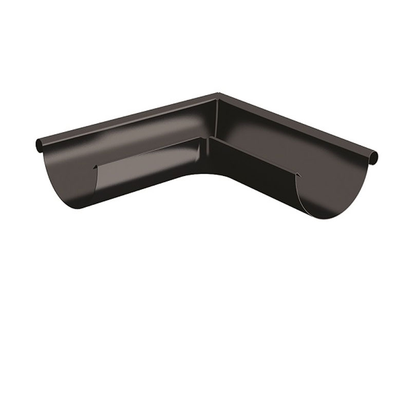 Black  Ext. 90 Gutter Angle RVY 100mm