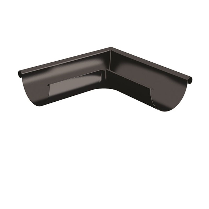 Lindab Black Ext. 90 Gutter Angle RVY 125mm