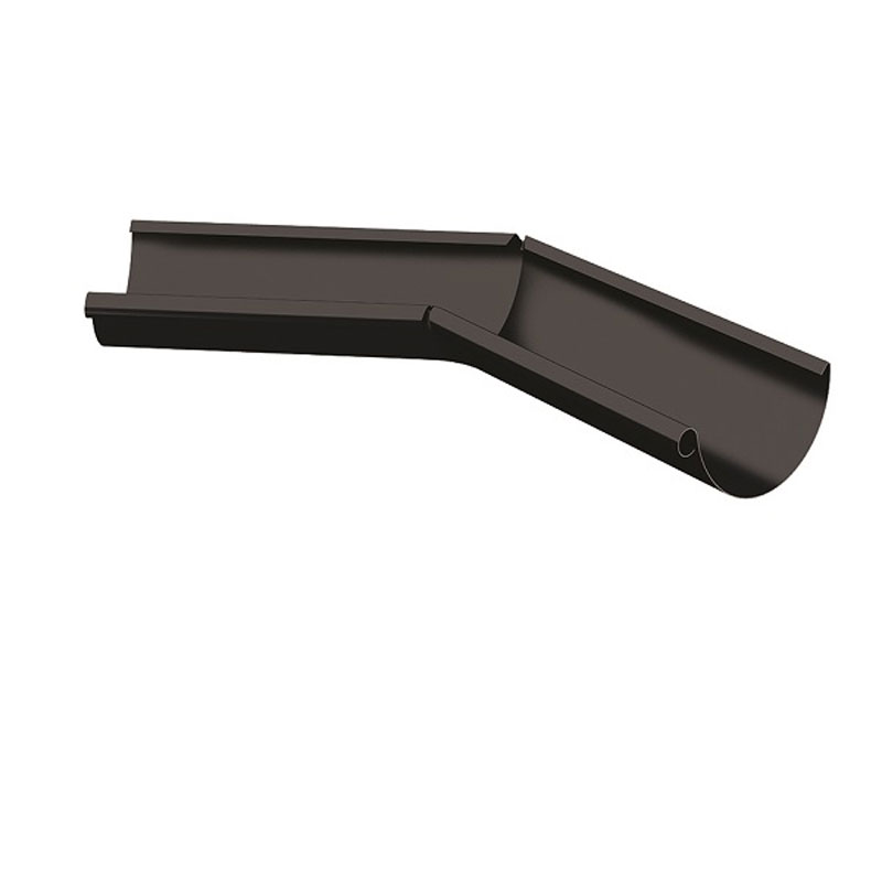 Lindab Black Int. 135 Gutter Angle RVI 125mm