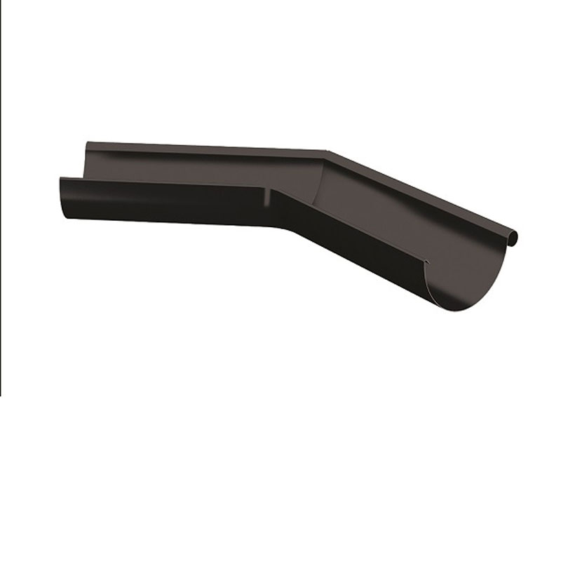 Black  Ext. 135 Gutter Angle RVY 100mm