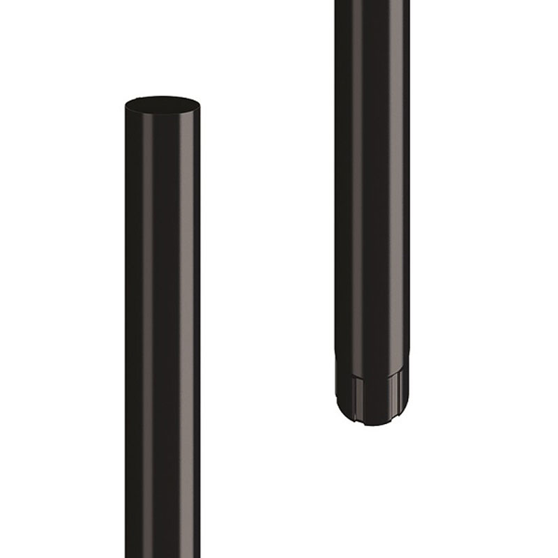 Lindab Black Downpipe 3m SROR 100mm