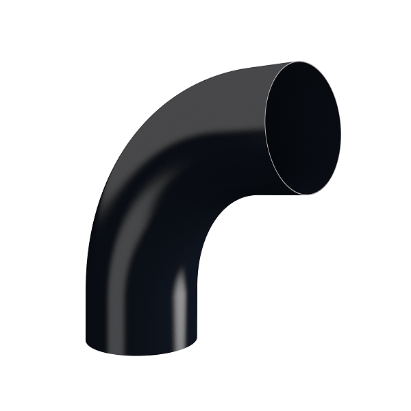 Lindab Black 85 Conical Pipe Bend BK85 75mm