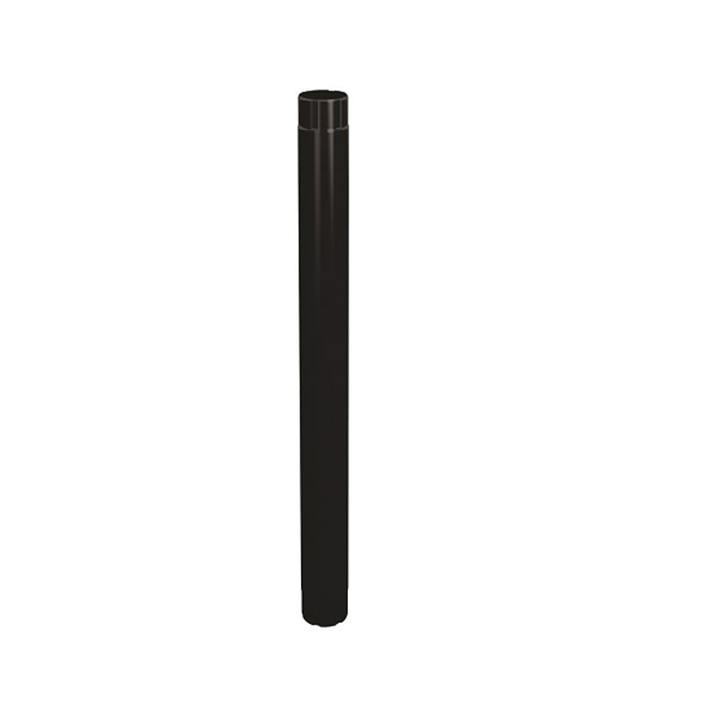 Lindab Black Intermediate Pipe 1m MST 87mm