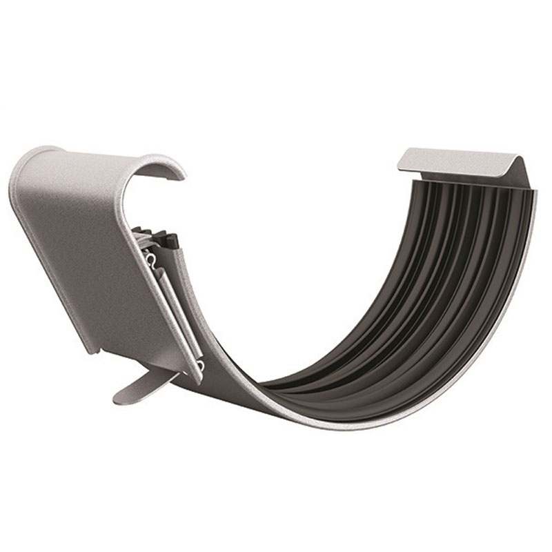 Lindab Silver Metallic Gutter Joint C/W Seal RSK 125mm