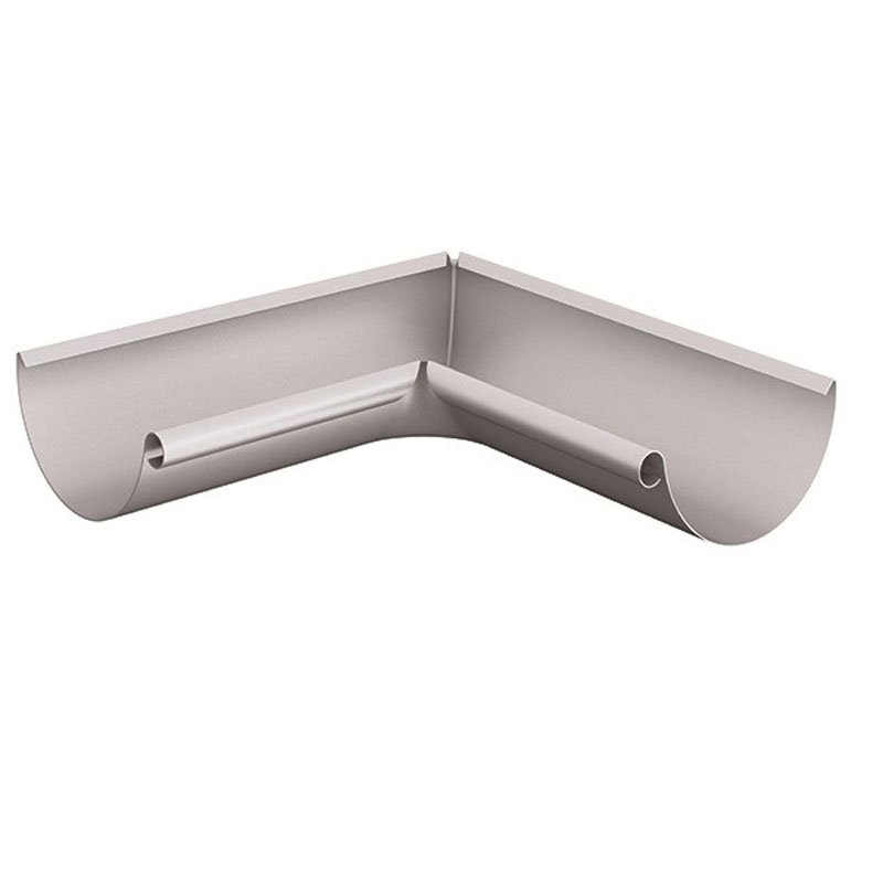 Lindab Silver Metallic Int. 90 Gutter Angle RVI 100