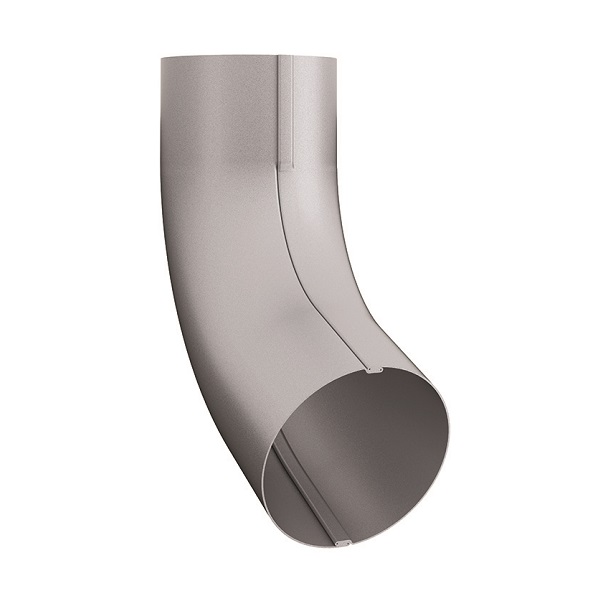 Lindab Silver Metallic 70 Conical Pipe Bend BK70 75mm