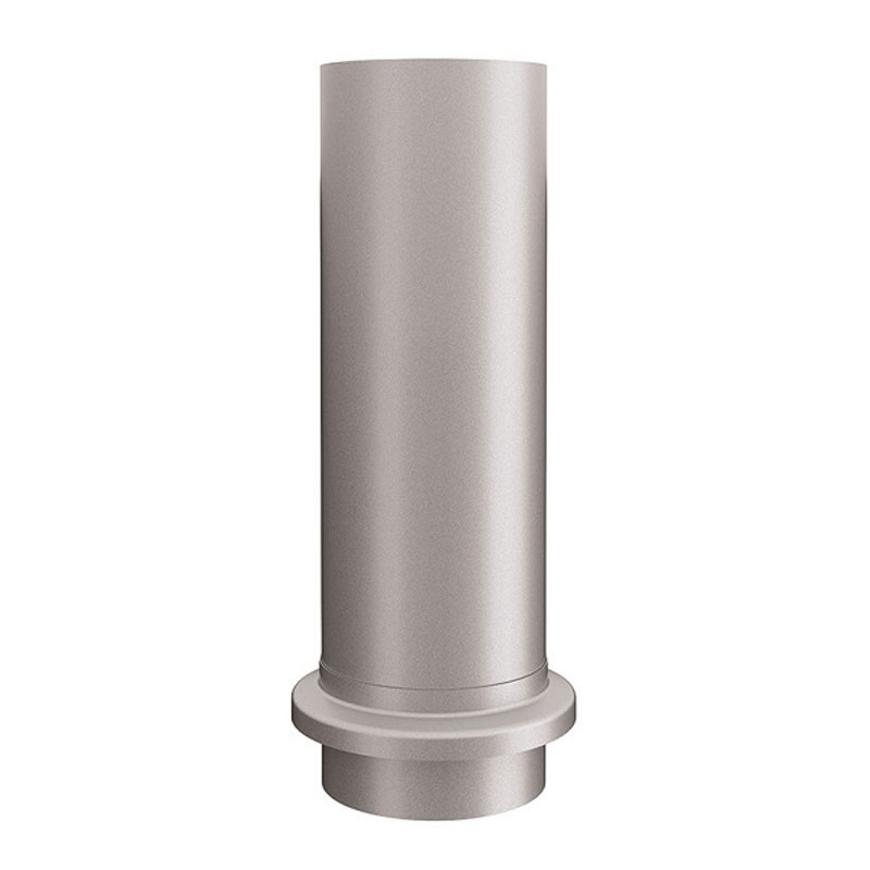 Lindab Silver Metallic Drain Shoe BUTK 75mm