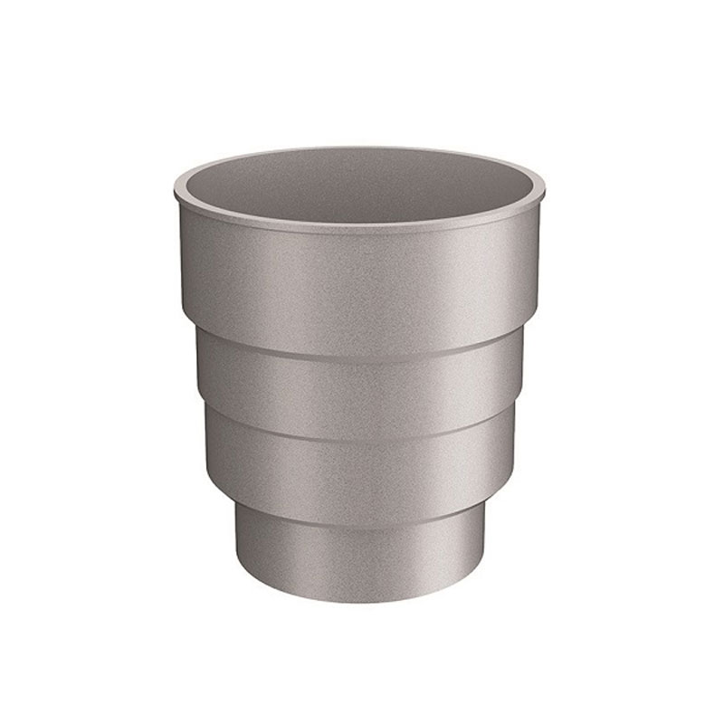 Lindab Silver Metallic Drain Connector Hd Polythene MRT