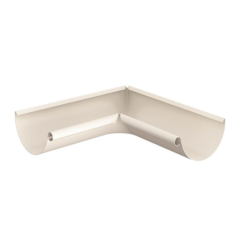 Lindab Antique White Int. 90 Gutter Angle RVI 150mm