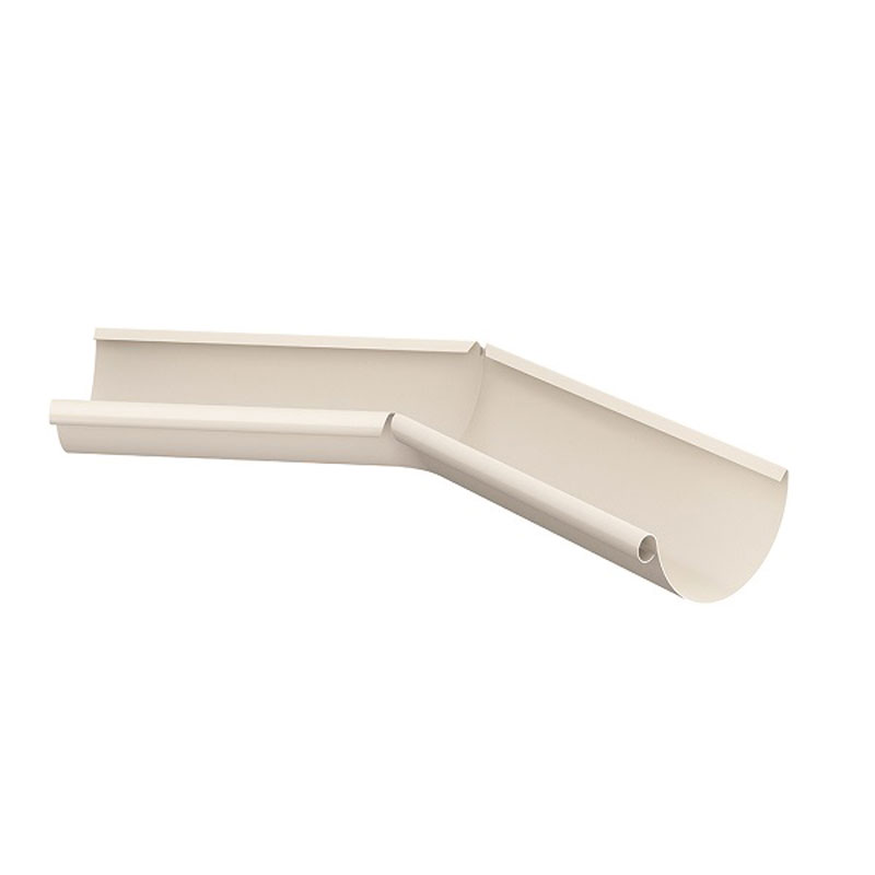 Lindab Antique White Int. 135 Gutter Angle RVI 150mm