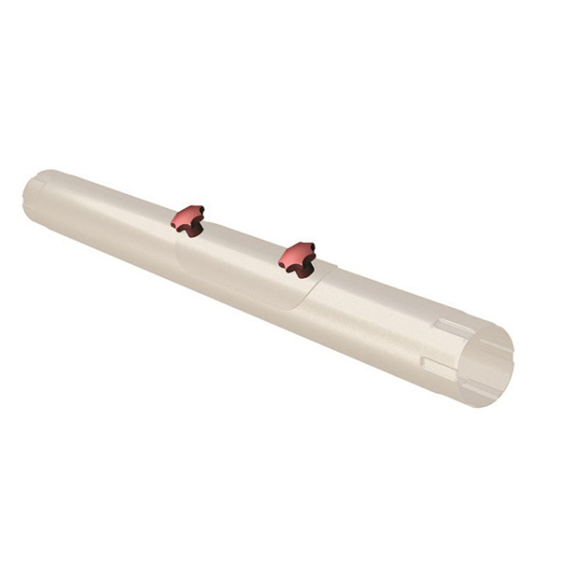 Lindab Antique White Rod Access Pipe 1m MSTRA 75mm