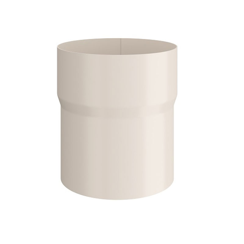 Lindab Antique White Pipe Connector SRORM 100mm