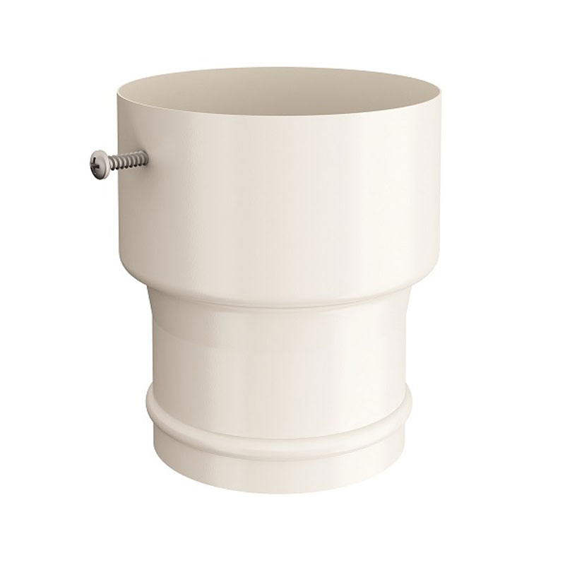 Lindab Antique White Hose Connector Slas 87mm