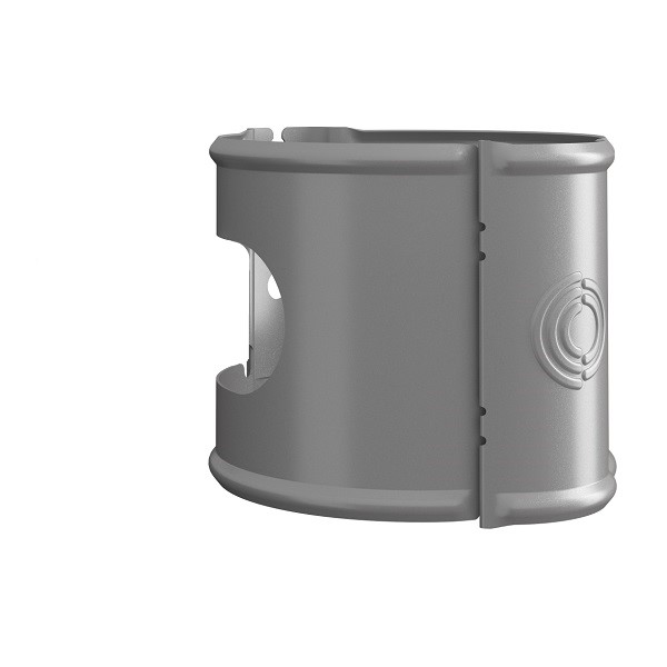 Lindab Anthracite Metallic Pipe Holder For Spike SSV 120mm