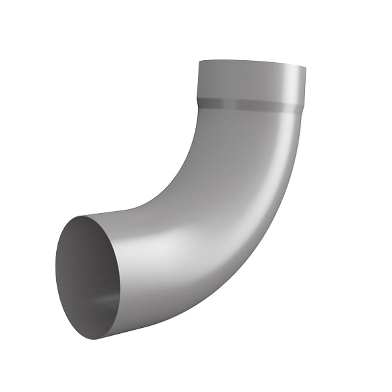 Lindab Anthracite Metallic 85 Pipe Bend With Socket BM85 75mm