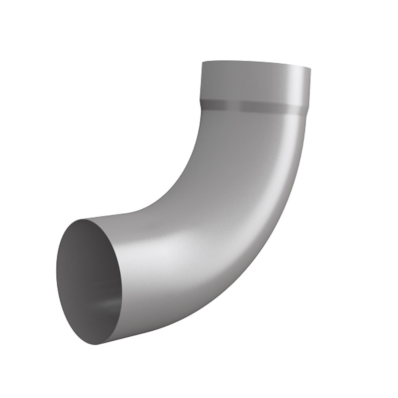 Lindab Anthracite Metallic 85 Pipe Bend With Socket BM85 87mm