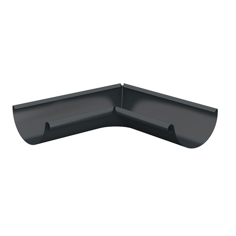 Anthracite 7016Int. 90 Gutter Angle RVI 125M