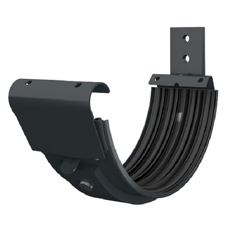 Lindab Anthracite 7016  Gutter Joint With Bracket 125M