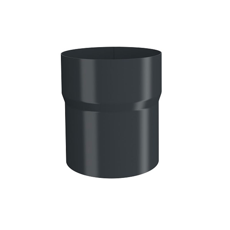 Lindab Anthracite 7016  Pipe Connector SRORM 87mm