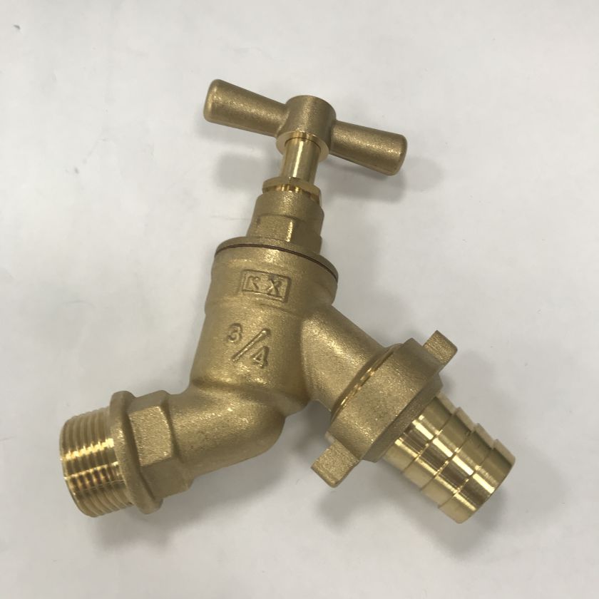 Brass Hose Union Bib Tap 3/4