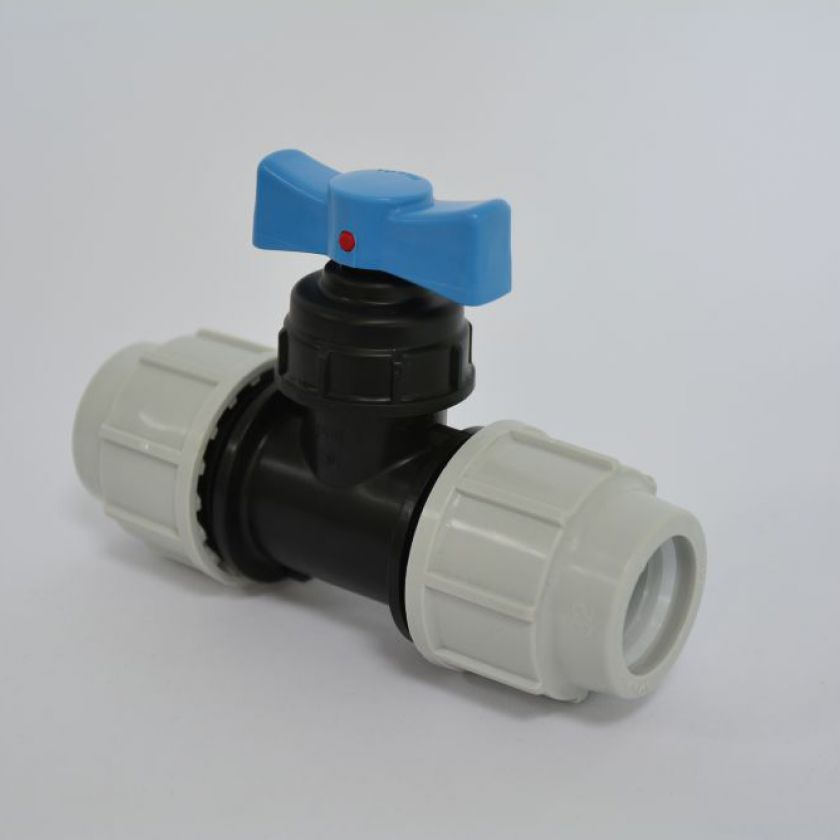 MDPE 20mm Stopcock Plastic