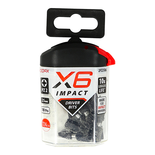 Addax V5 Impact Bit (10) Pz2