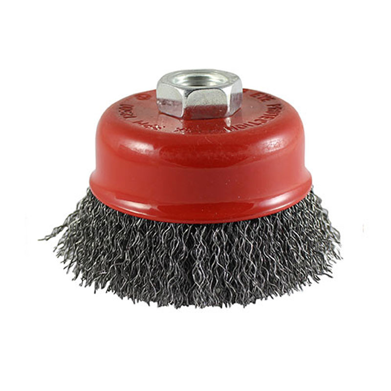 Crimped Cup Brush M14 x 100mm