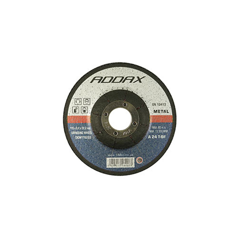 Metal Grinding Disc 115 x 22.2 x 6.4mm