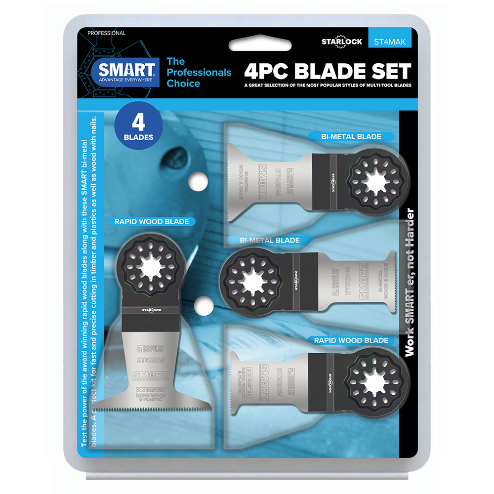 SMART Starlock 4 Peice Blade Set