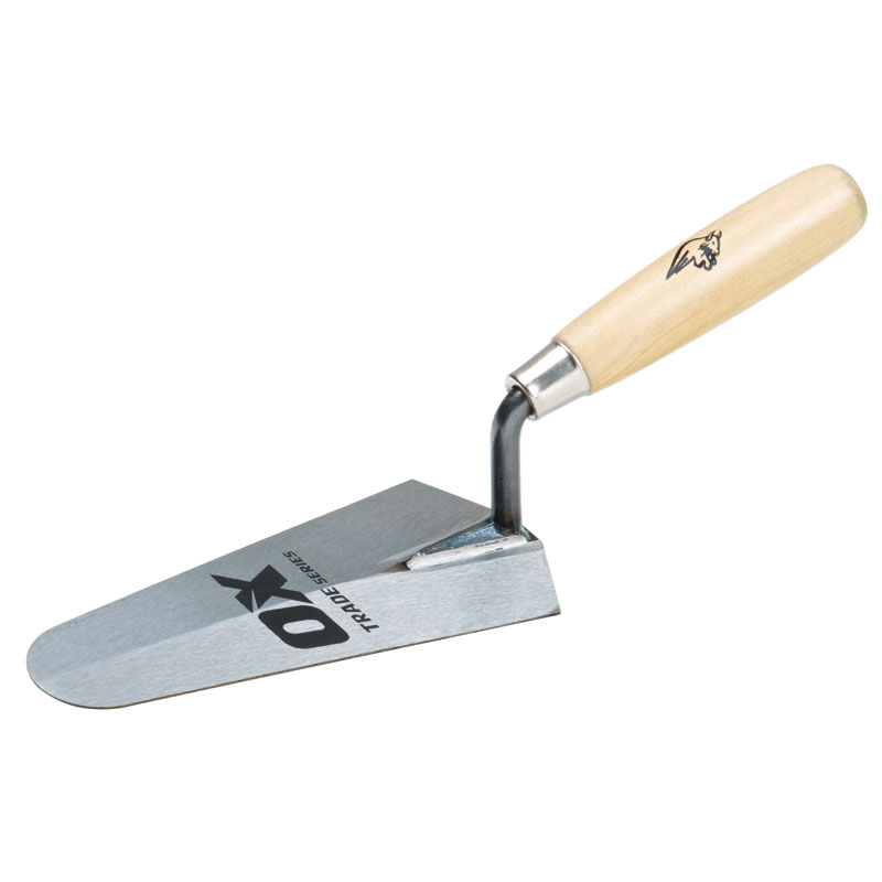 Ox Trade Gauging Trowel Wooden Handle 7"